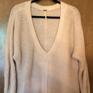Free People Oversized Knit Sweater